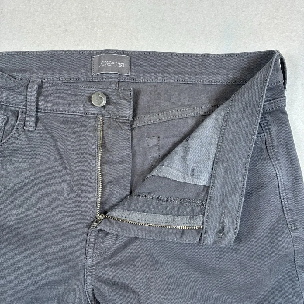 Joes Jeans The Asher Mens 32x31 Gray Jeans Denim Soft Stretch Slim tailored READ